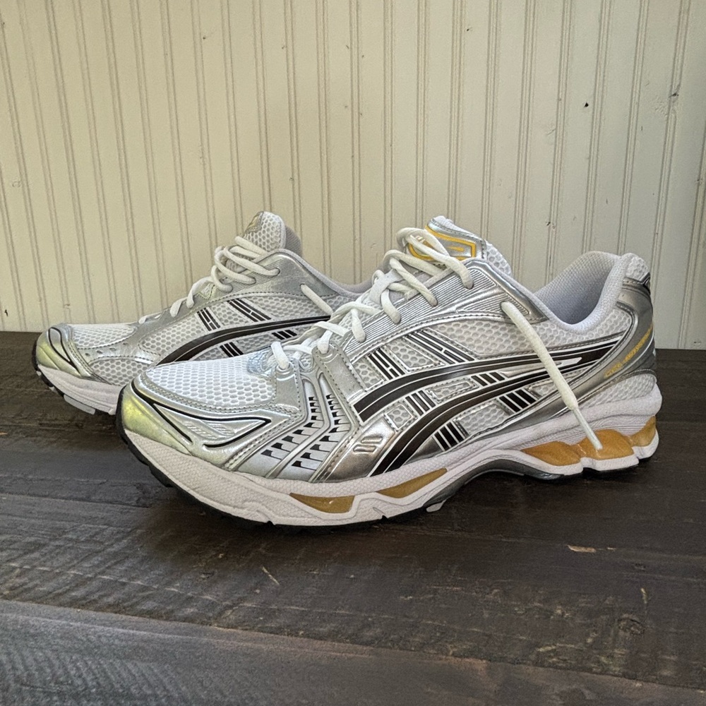 ASICS Gel Kayano 14 'White Tai-Chi Yellow' EUC